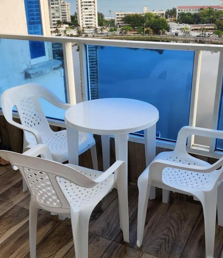 Apartment Cartagena Apto Estudio Piso 12 Frente A La Playa Colombia